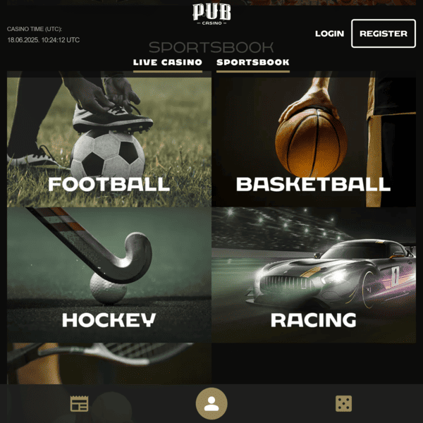 Pub Casino Tournament Games